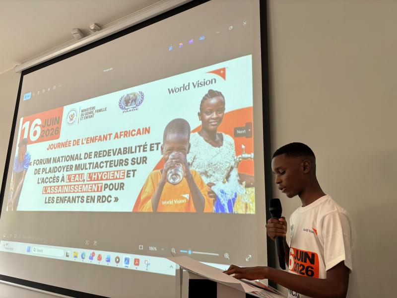 Célébration de la Journée de l'enfant africain à Kinshasa 
