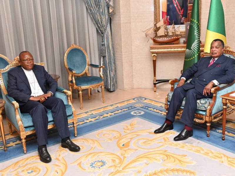 Fridolin Ambongo et Sassou Ngueso