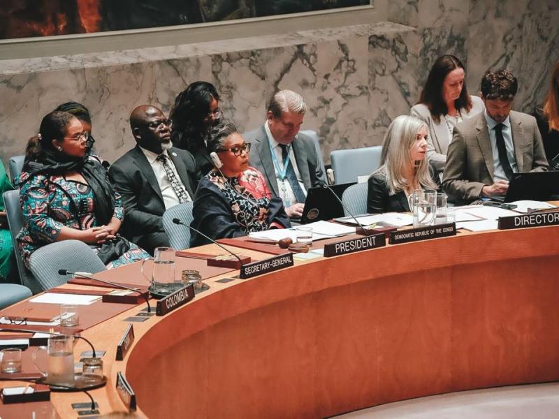 Le Conseil de sécurité de l'ONU présidé par la RDC