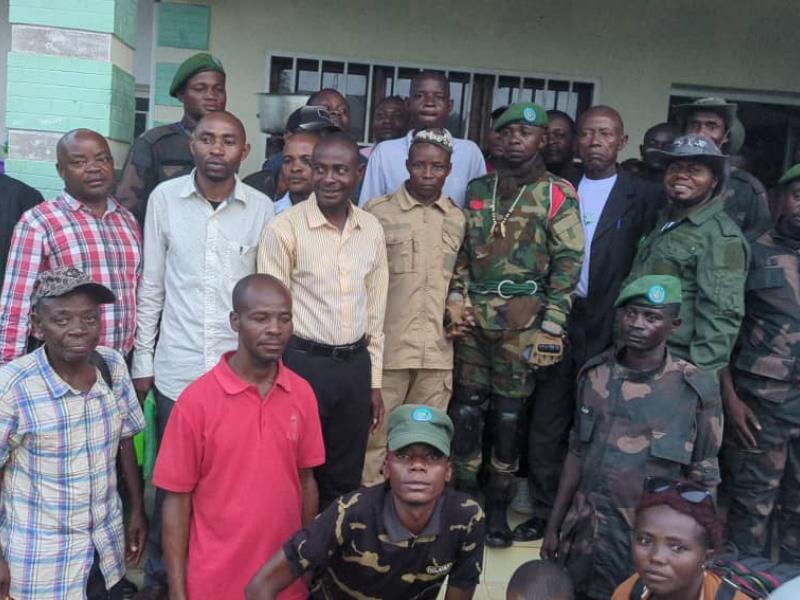 Les responsables des groupes armés Raïa Mutomboki 