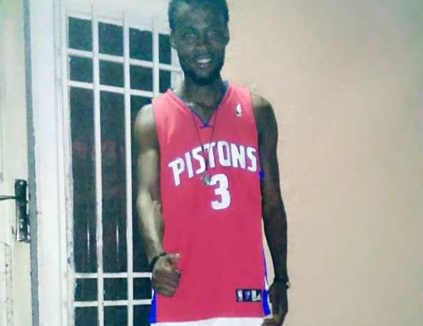 Le basketteur Néhémie Makanda. (Photo tiers)
