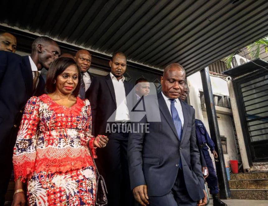 Fayulu au sortir du dépôt de la candidature 