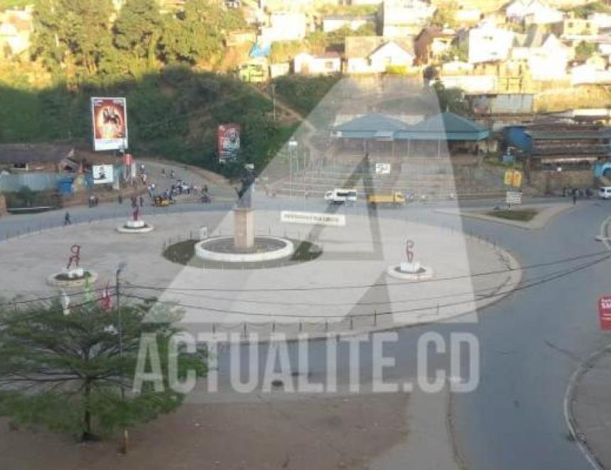 Place de l'indépendance à Bukavu. Ph. Justin Mwamba ACTUALITE.CD