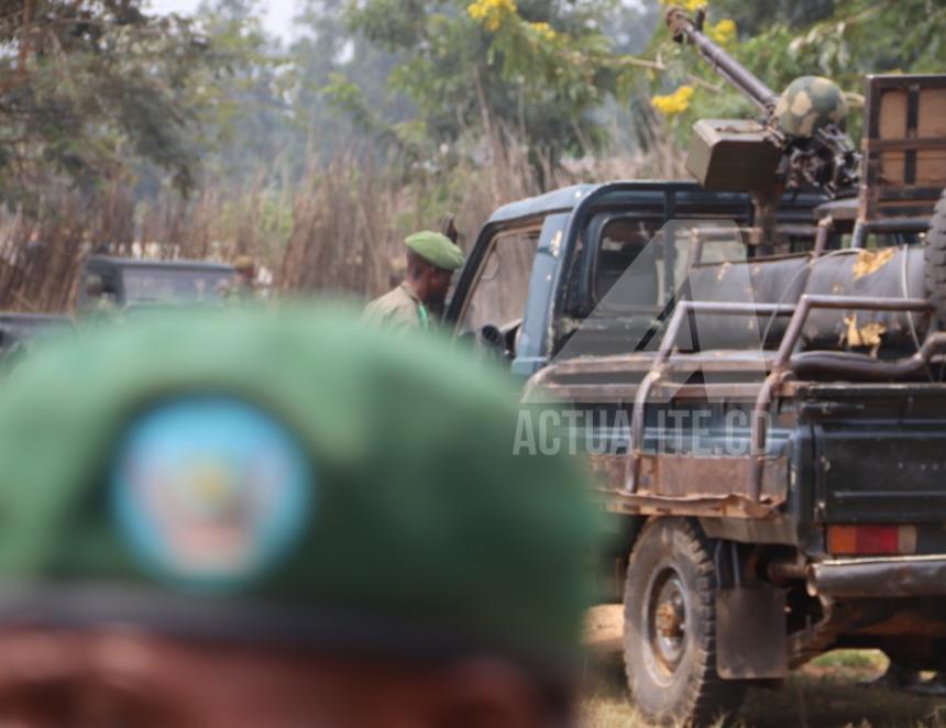 Les FARDC en opération dans le territoire de Beni