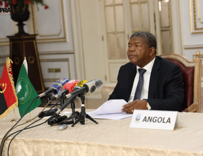 Le président de l'Angola, João Lourenço/Ph droits tiers