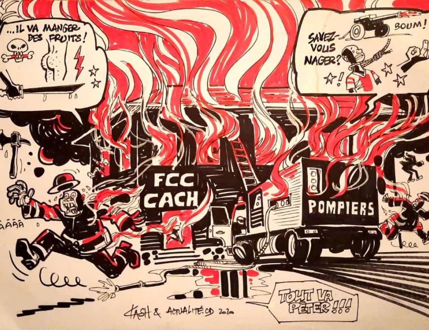 Les caricatures de ACTUALITE.CD sont réalisées par Kash.