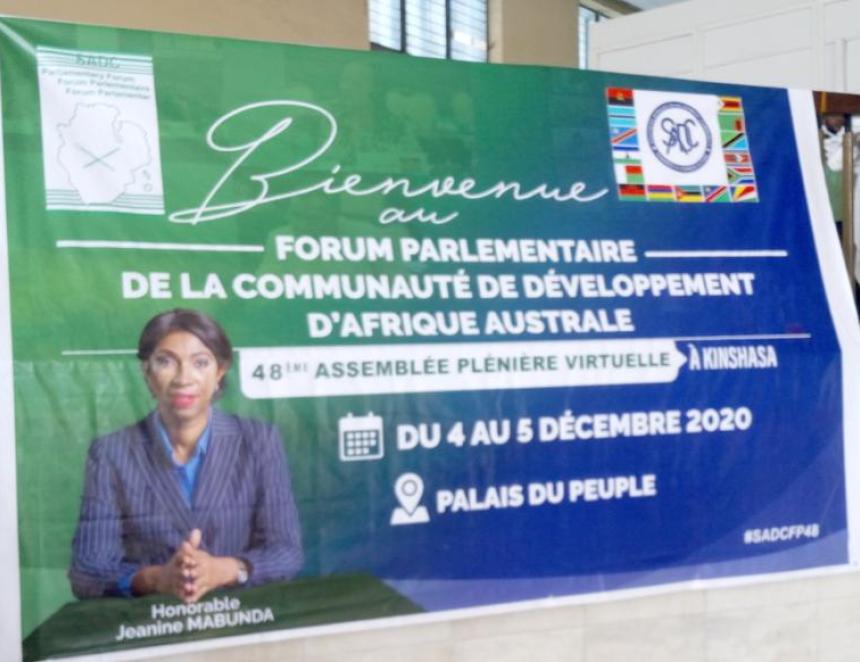 48eme session du Forum parlementaire de la SADC