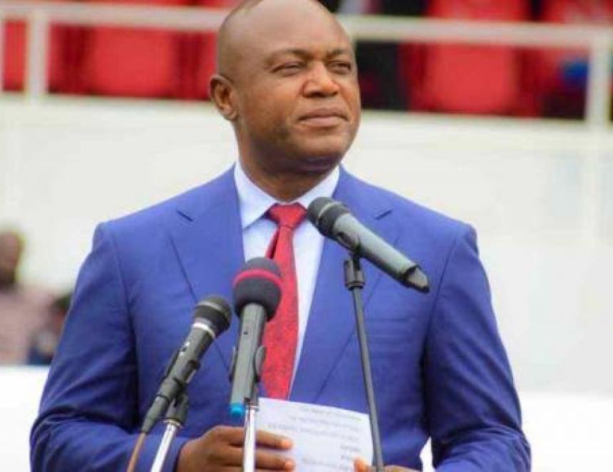 Gentiny Ngobila, gouverneur de la ville de Kinshasa. Ph. Droits tiers.