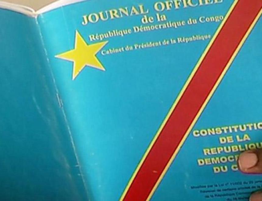 La Constitution de la RDC/Ph. droits tiers 