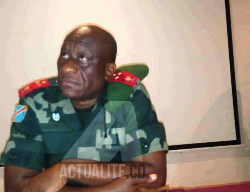 Lieutenant-général Luboya Nkashama Johnny, gouverneur du Nord-Kivu/Ph ACTUALITE.CD 