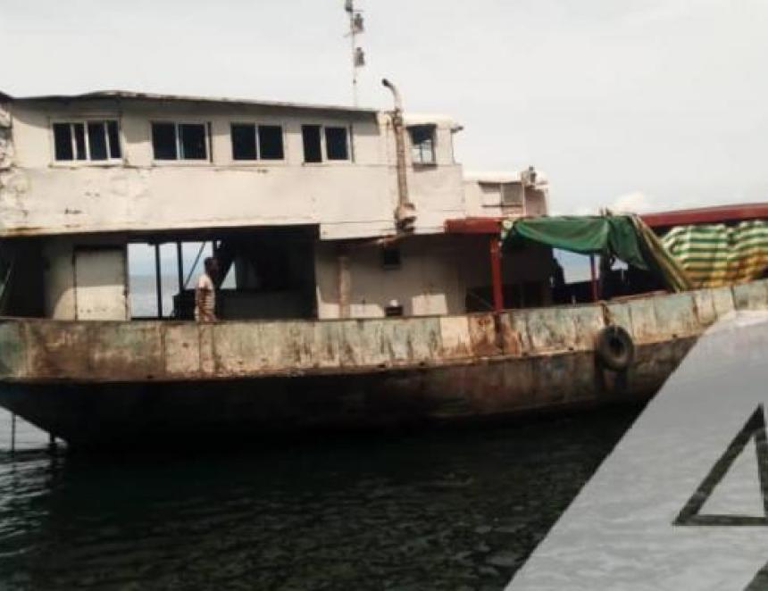 Illustration. Un bateau sur le lac Kivu/Ph. ACTUALITE.CD