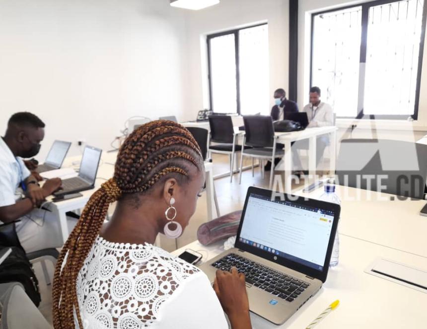 Kinshasa Digital Academy/séance de travail