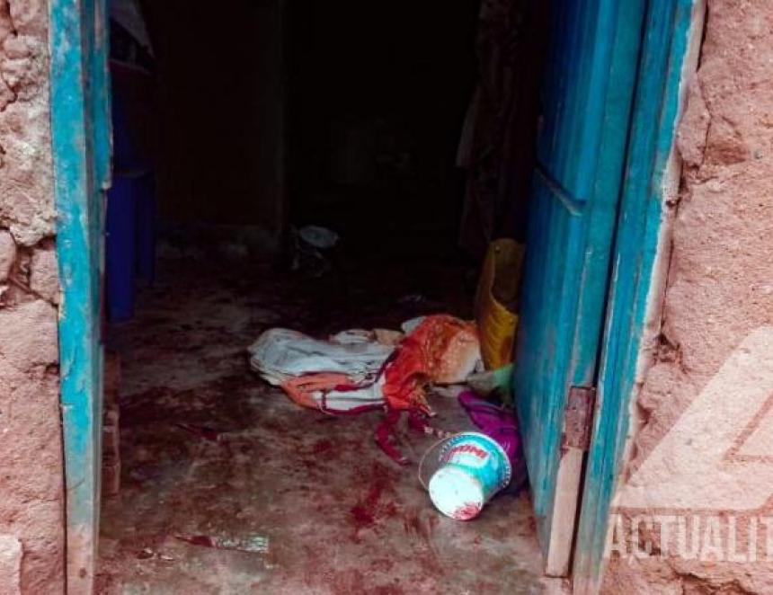 Des traces de sang dans une maison attaquée par les ADF à Beni