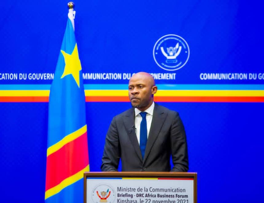 Patrick Muyaya, ministre de la communication et porte-parole du gouvernement