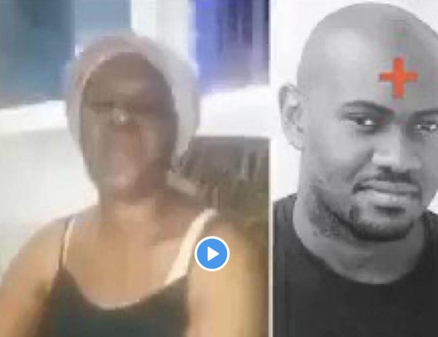 Olivier Mpunga et sa mère
