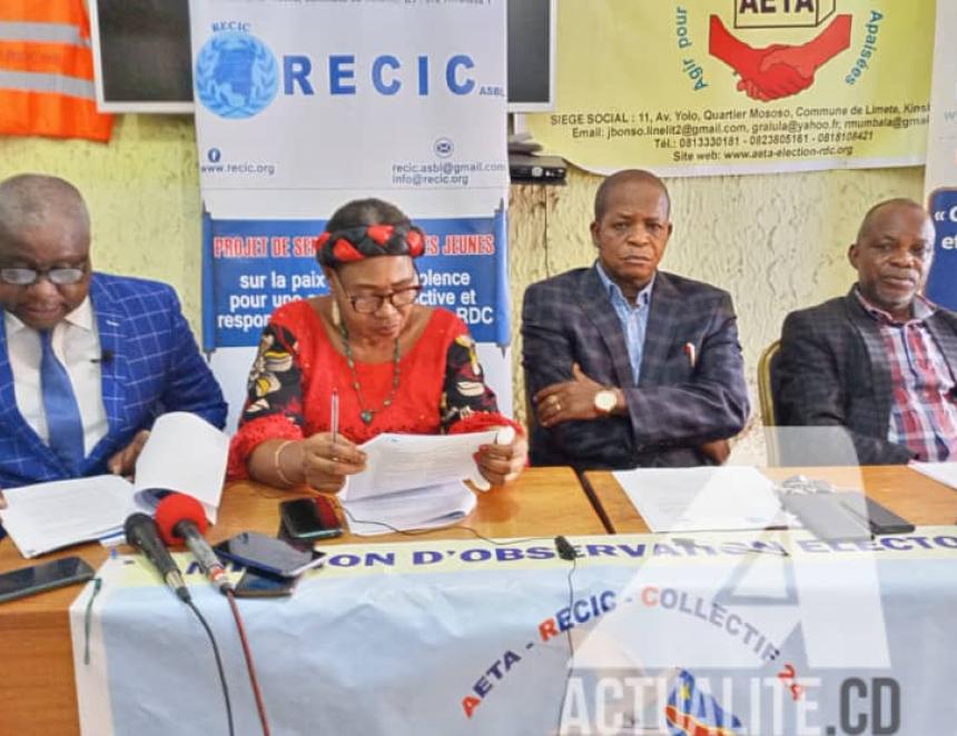 Les experts de l'AETA et du RECIC