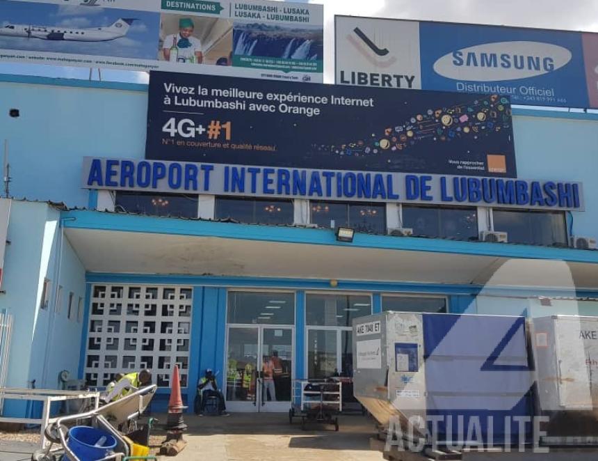 Aéroport de la Luano dans la ville de Lubumbashi