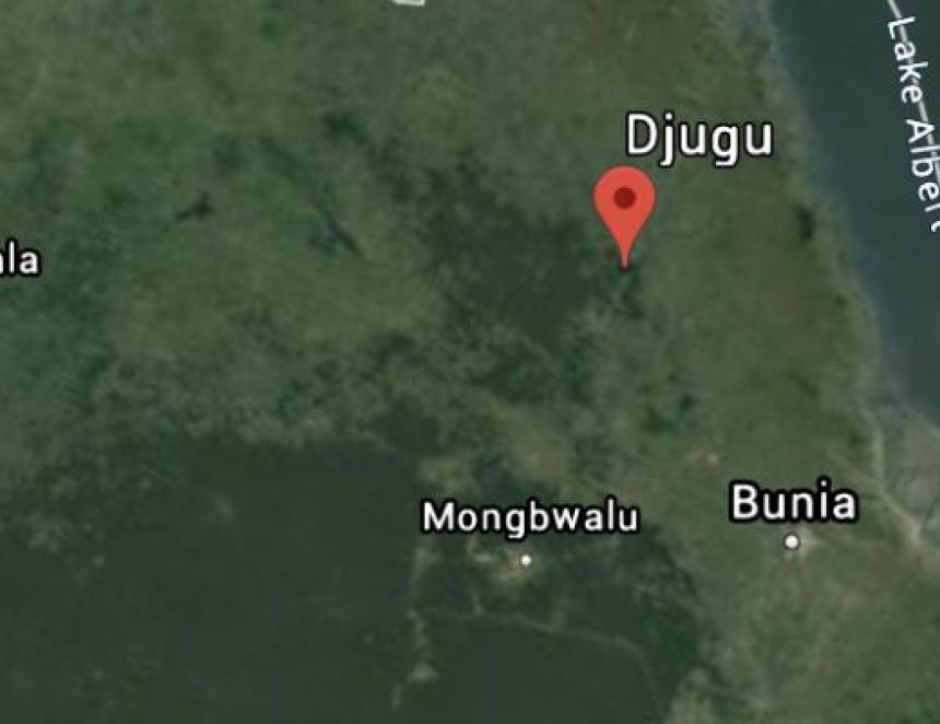 Carte du territoire de Djugu