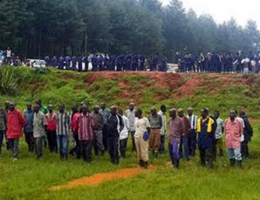 Les combattants FDLR cantonnés à l'époque à Kanyabayonga