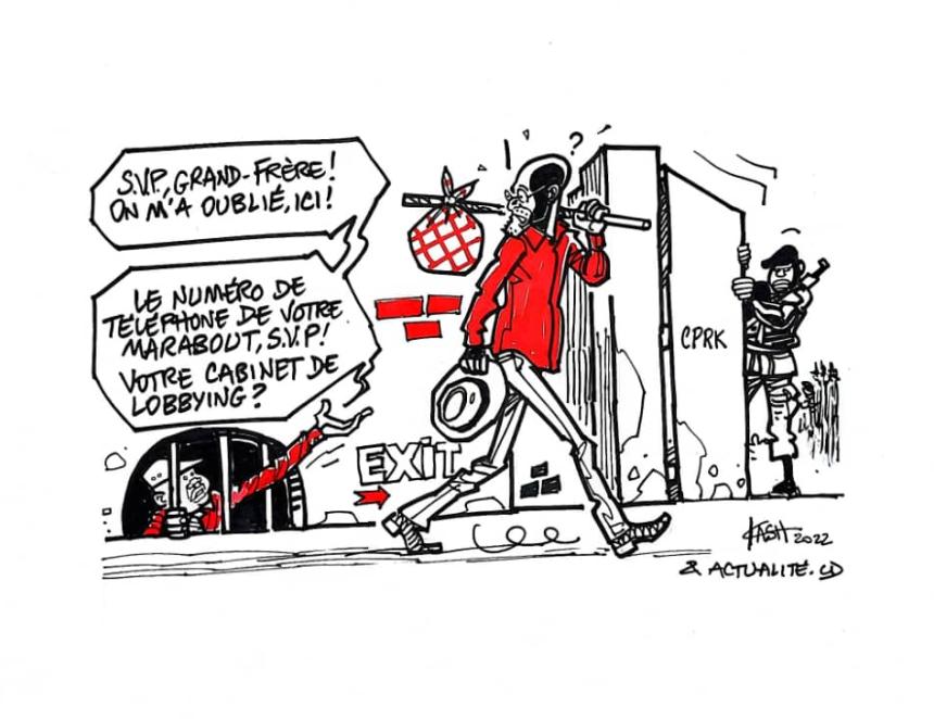 Les caricatures de ACTUALITE.CD sont réalisées par Kash