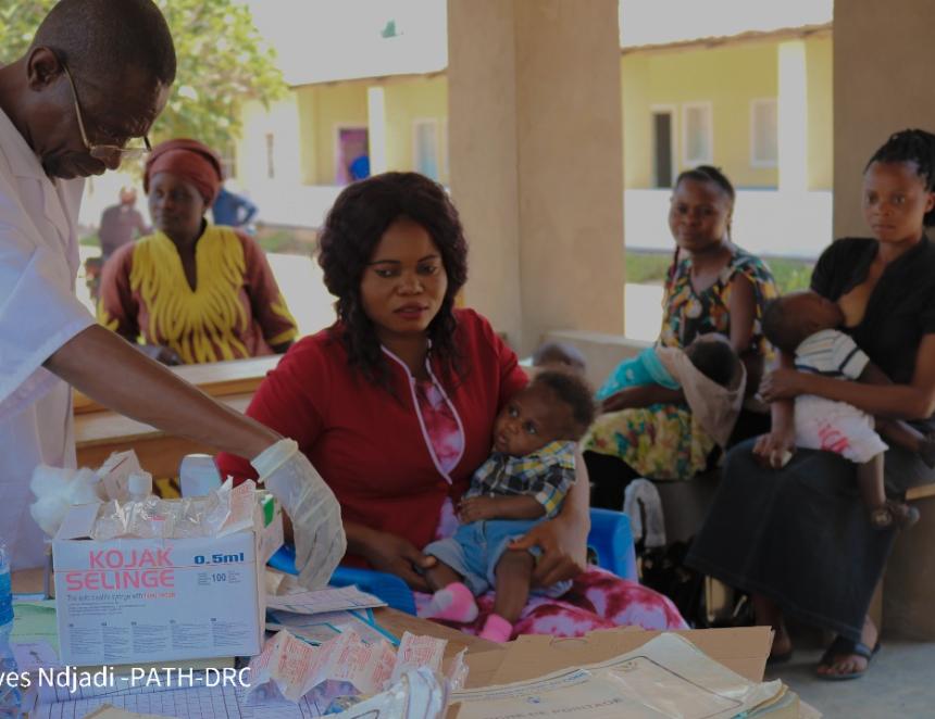 Vaccination des enfants Haut-Lomami