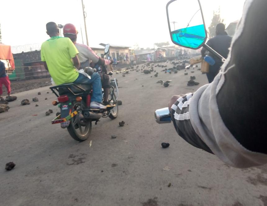 Rue de Goma. Photo Actualite.cd