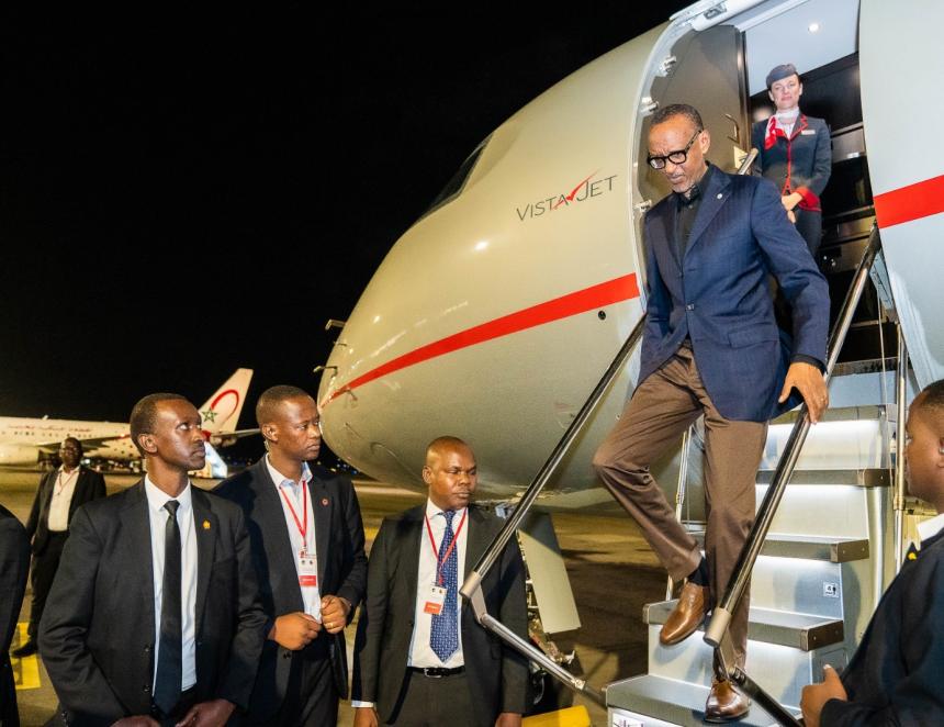 Paul Kagame au Bénin