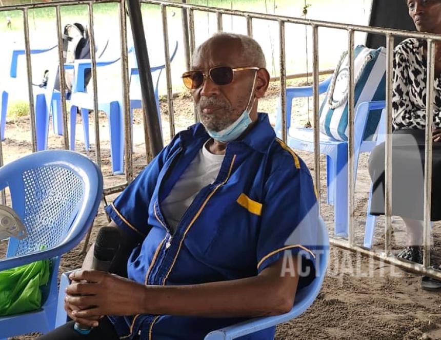 Le député national Edouard Mwangachuchu devant la Haute cour militaire