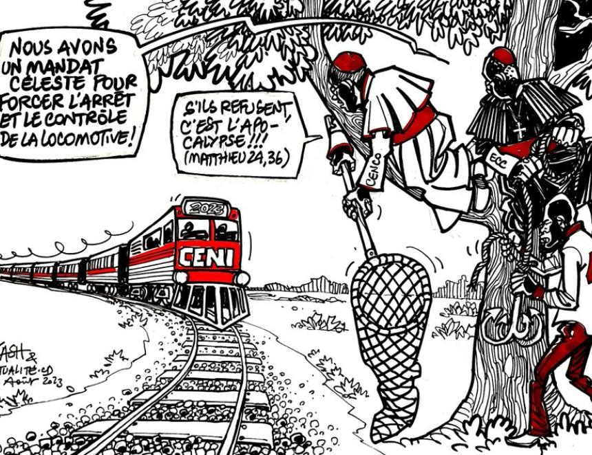 Caricature ACTUALITE.CD 