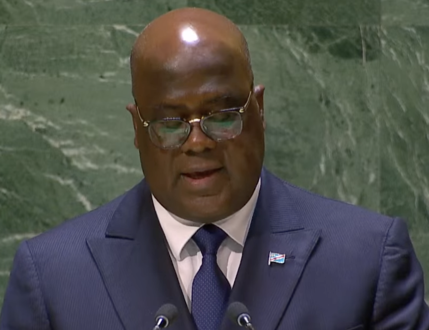 Félix Tshisekedi à l'ONU