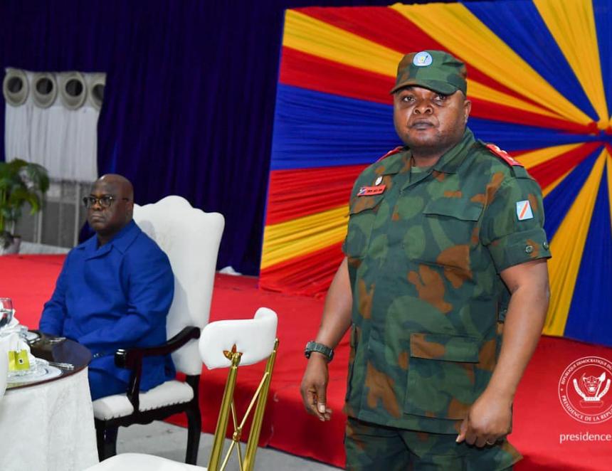 Christian Tshiwewe et Félix Tshisekedi