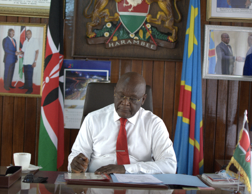 Georges Wanyonyi Masafu, Ambassadeur du Kenya en RDC