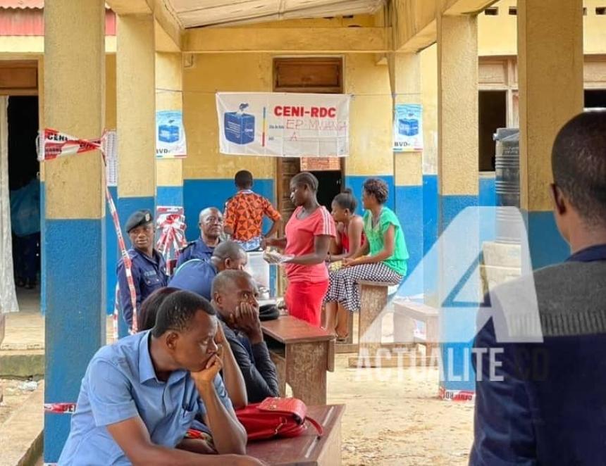 Fin de dépouillement dans le dernier bureau de vote de Kindu