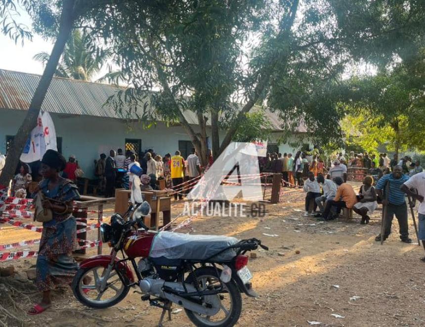 Un centre de vote à Kindu 