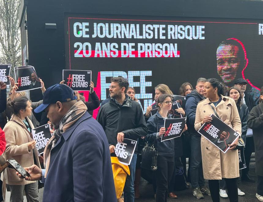 Mobilisation à Paris pour Stanis Bujakera