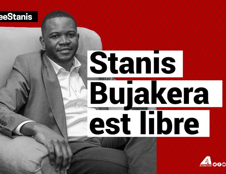 Stanis Bujakera libéré 