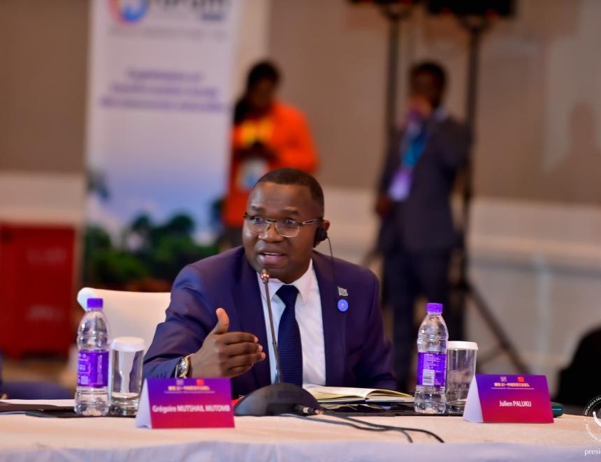 Julien Paluku au FOCAC 2024 à Pékin