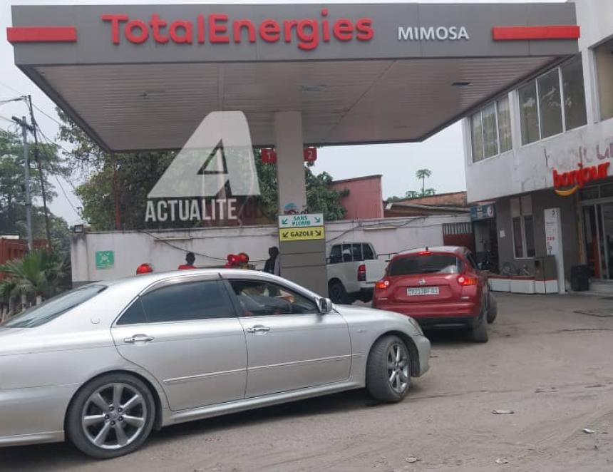 Station Total à Mimosa/Ngaliema