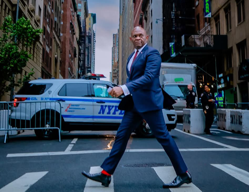 Tony Elumelu, président du groupe UBA