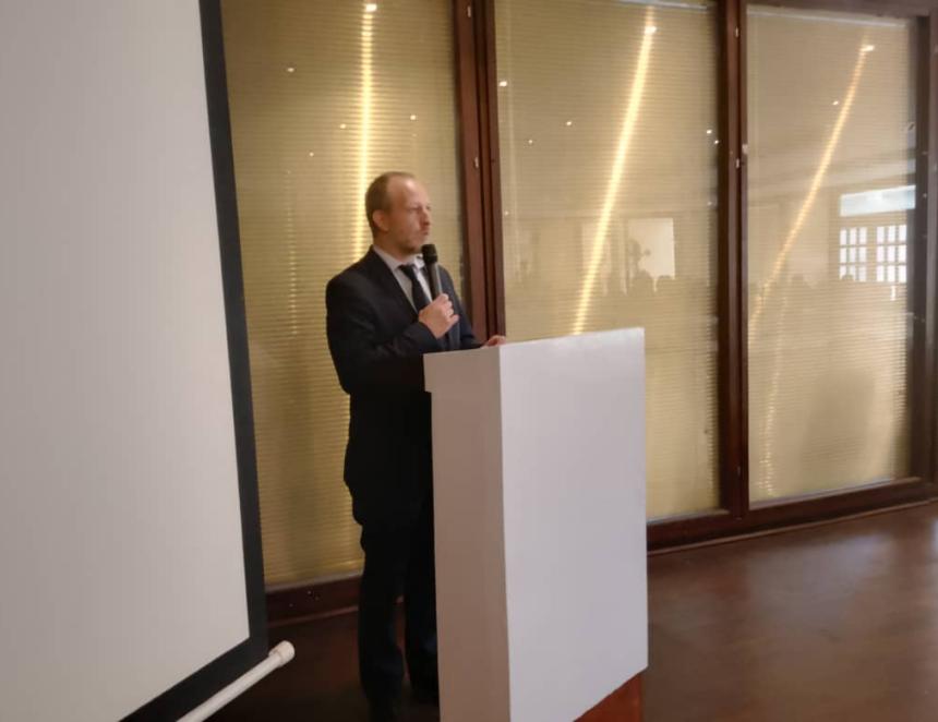 Stéphane Mortier, secrétaire général de l'institut africain de la réflexion stratégique
