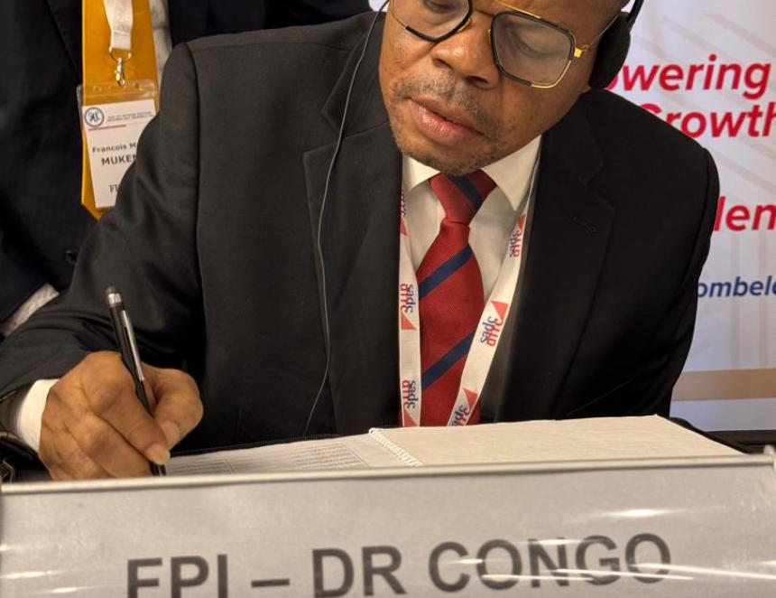 Bertin Mudimbu, DG du FPI