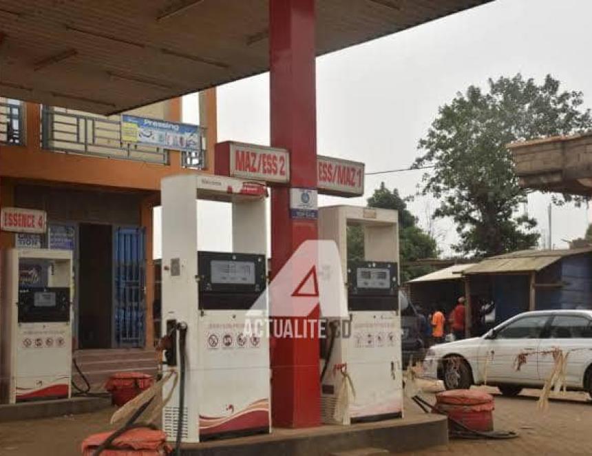 Une station service à Kolwezi