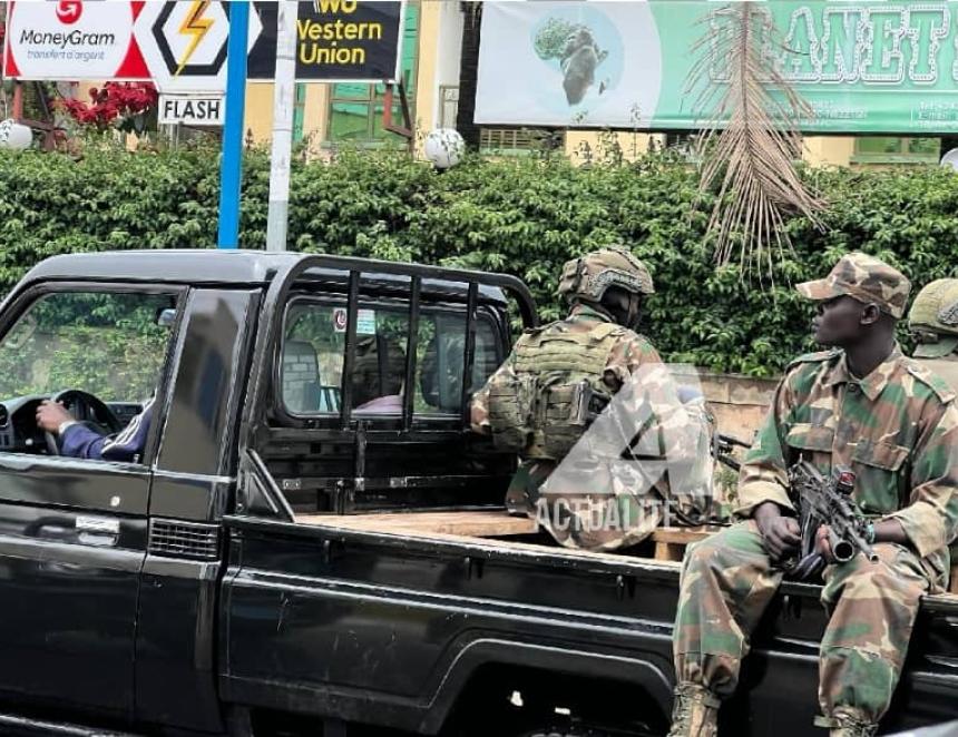 Les rebelles du M23 à Goma