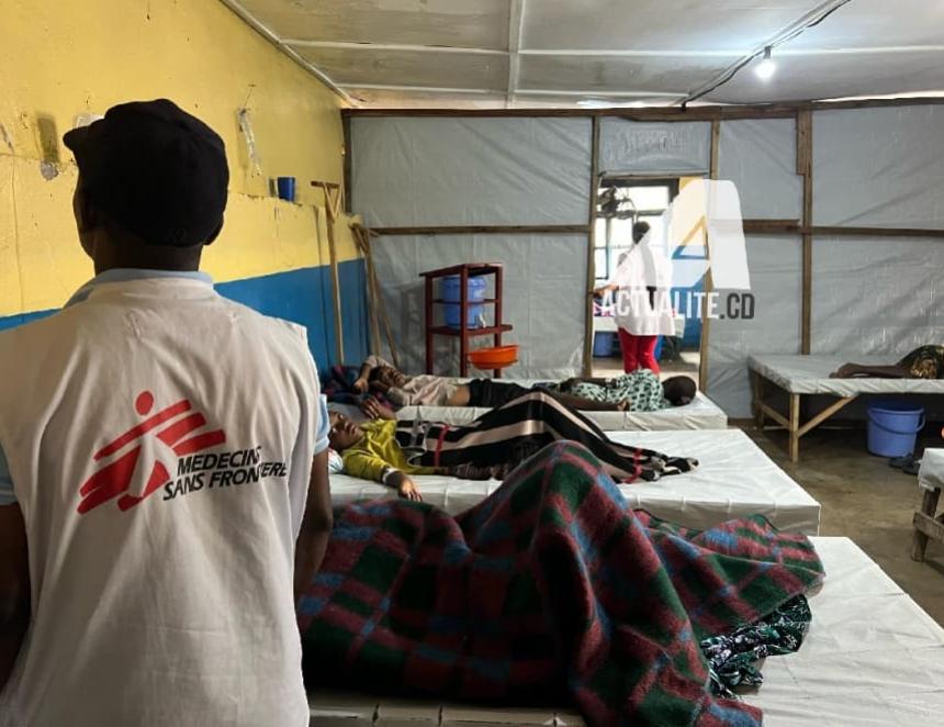 Un centre de santé à Sake soutenu par MSF