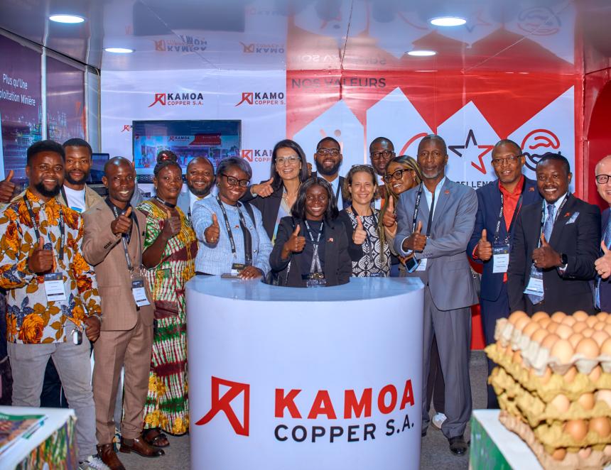 20ᵉ édition de la DRC Mining Week. Photo Kamoa Copper SA