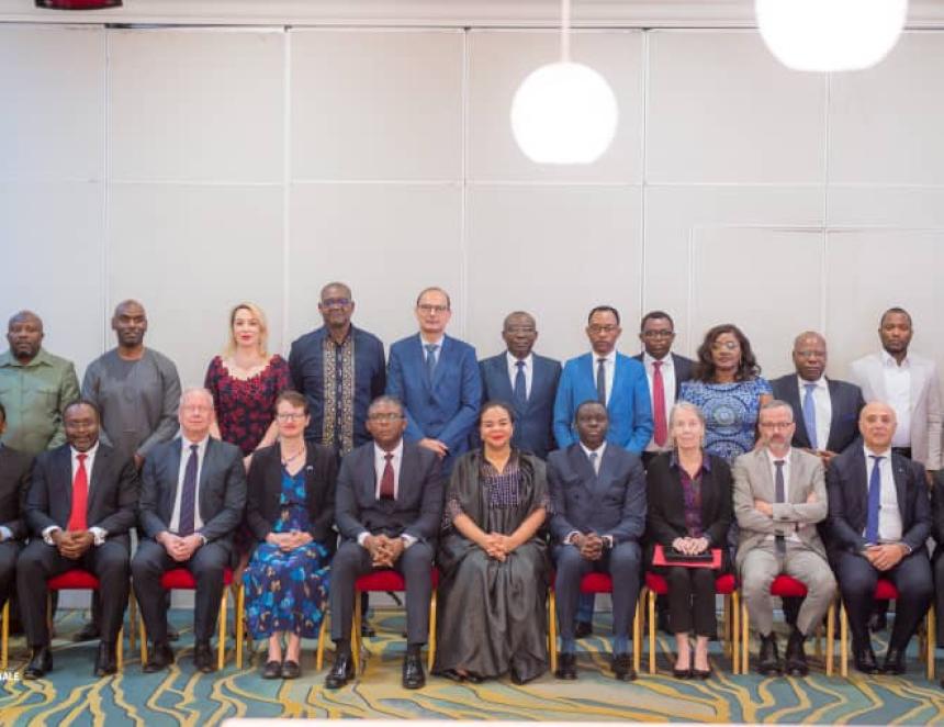 Déjeuner des diplomates autour du projet Grand Inga
