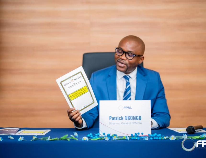 Patrick Nkongo, Directeur Général du FPM