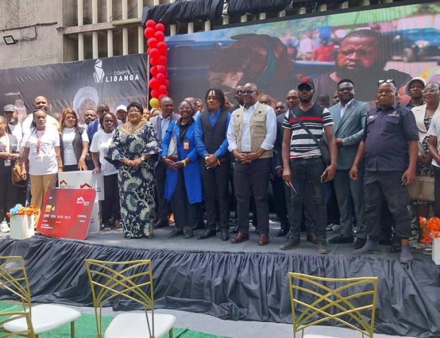 Cérémonie de lancement du compte Libanga par Equity BCDC