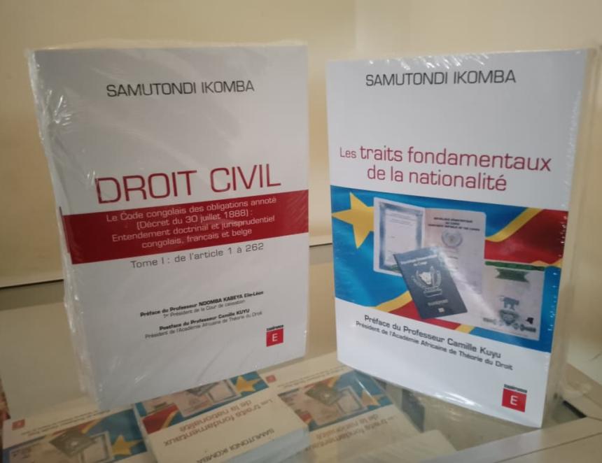 Double vernissage des ouvrages "Les traits fondamentaux de la nationalité" et  « Le Code civil des obligations annoté »