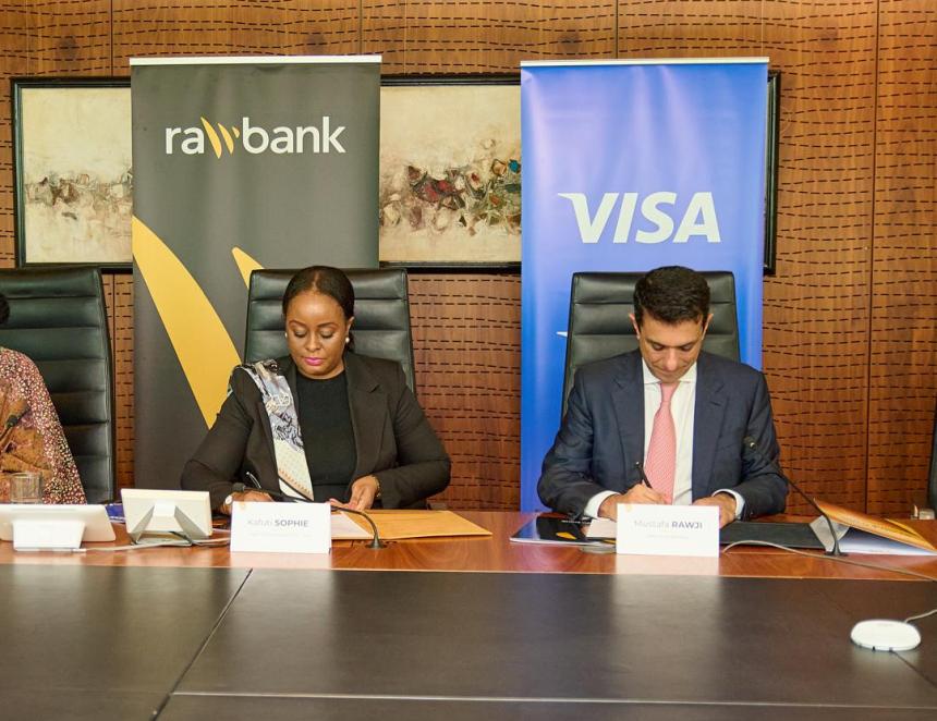 Rawbank et Visa